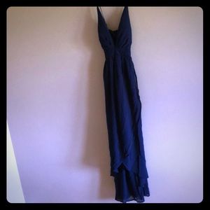 High-low sheer dress